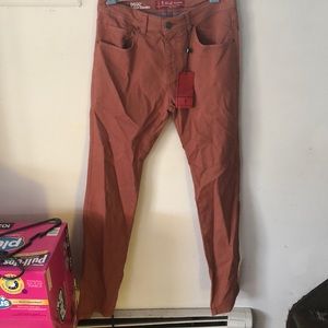 Orange  pants size 33